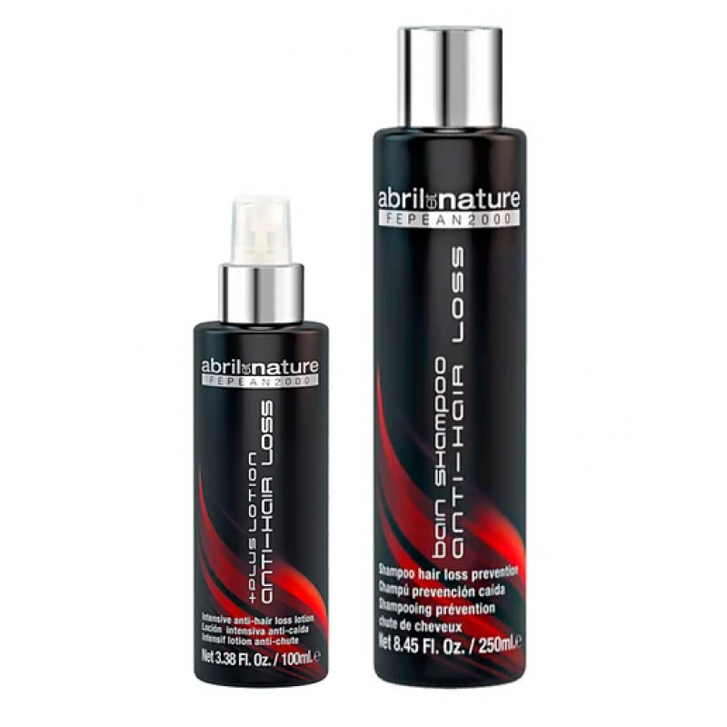 Набір проти випадіння волосся шампунь та лосьйон Abril et nature Fepean 2000 Anti-Hair Loss, 250 мл+100 мл Набір проти випадіння волосся шампунь та лосьйон Abril et nature Fepean 2000 Anti-Hair Loss, 250 мл+100 мл
