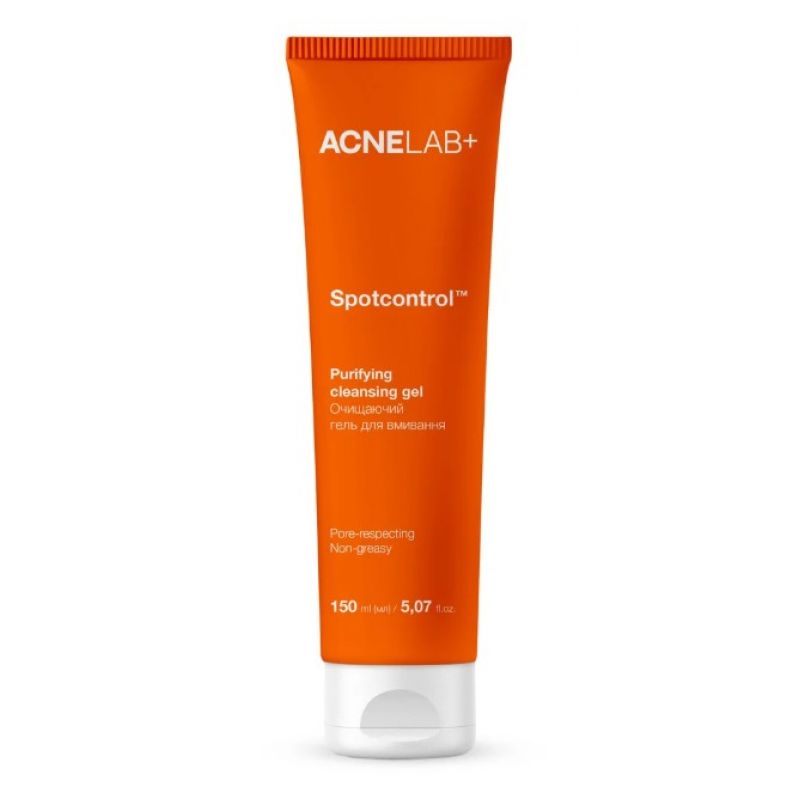 ACNELAB+ Очищаючий гель для вмивання Spotcontrol Purifying Cleansing Gel, 150 мл ACNELAB+ Очищаючий гель для вмивання Spotcontrol Purifying Cleansing Gel, 150 мл