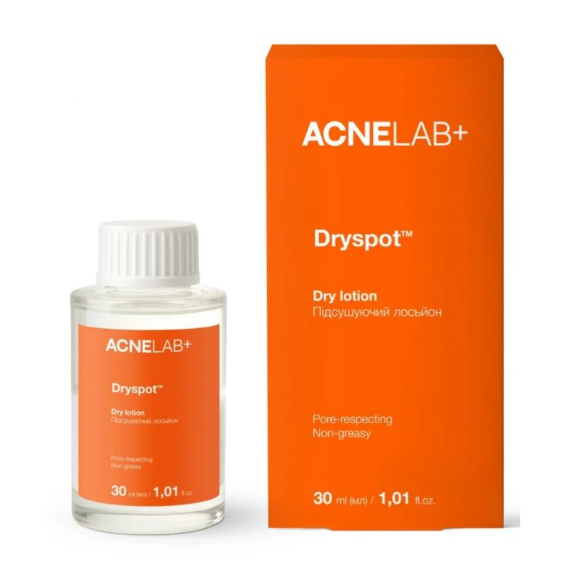 ACNELAB+ Підсушувальний лосьйон для обличчя DrySpot Dry Lotion, 30 мл ACNELAB+ Підсушувальний лосьйон для обличчя DrySpot Dry Lotion, 30 мл