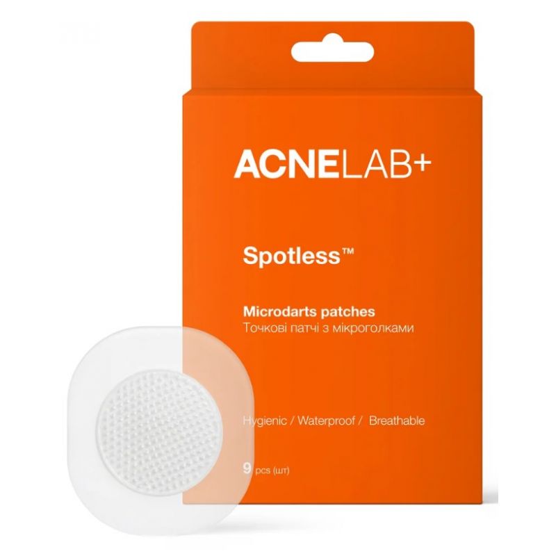 ACNELAB+ Точкові патчі з мікроголками Spotless Microdarts Patches, 9 шт ACNELAB+ Точкові патчі з мікроголками Spotless Microdarts Patches, 9 шт