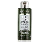 Шампунь живильний для кучерявого, сухого та пошкодженого волосся безсульфатний Alan Jey Green Natural Shampoo Nutriente, 250 мл