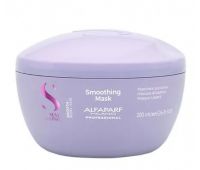Маска для неслухняного волосся, що розгладжує Alfaparf milano Semi Di Lino Smoothing Mask