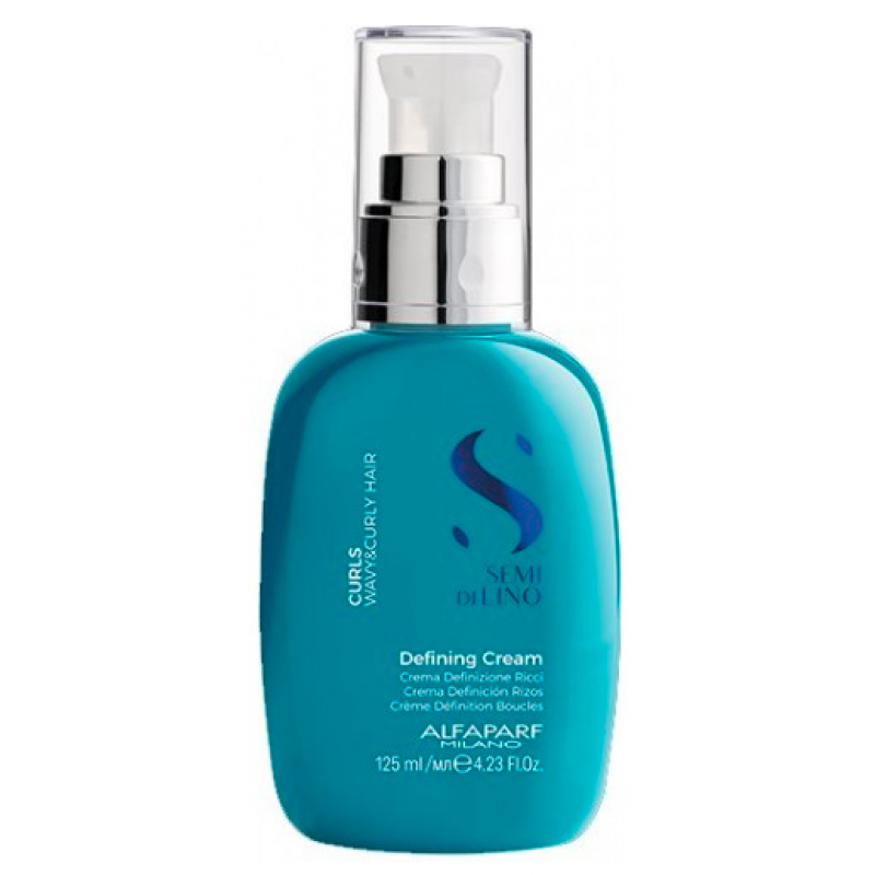 Крем для кучерявого і кучерявого волосся ALFAPARF milano Semi Di Lino CURLS, 125 мл Крем для кучерявого і кучерявого волосся ALFAPARF milano Semi Di Lino CURLS, 125 мл