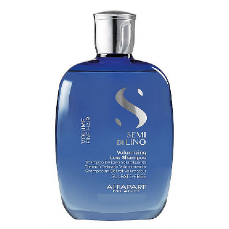 Безсульфатний шампунь для об'єму волосся Alfaparf Semi Di Lino Volume Volumizing Low Shampoo Безсульфатний шампунь для об'єму волосся Alfaparf Semi Di Lino Volume Volumizing Low Shampoo