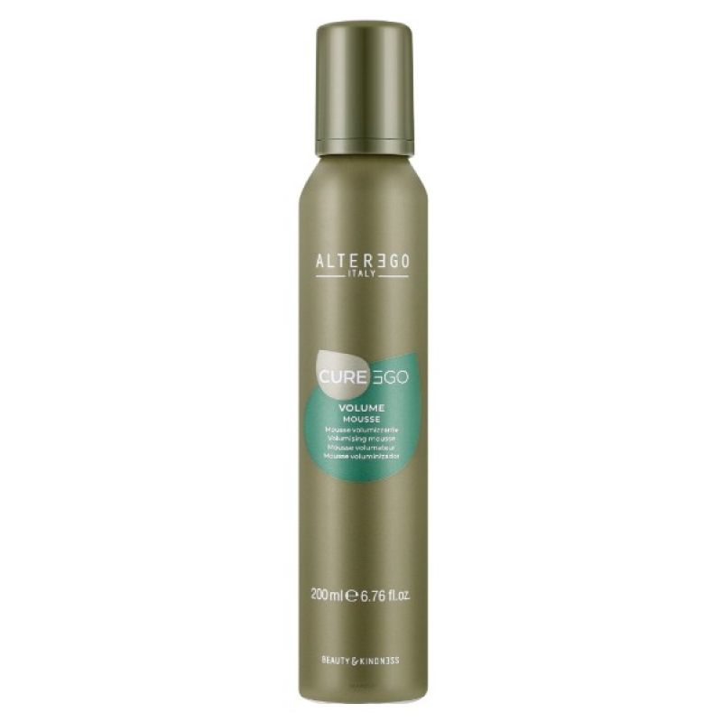 Мус для об'єму тонкого волосся Alter Ego CureEgo Volume Mousse 200 мл Мус для об'єму тонкого волосся Alter Ego CureEgo Volume Mousse 200 мл