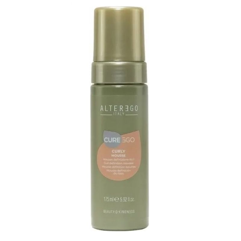 Мус для кучерявого або хвилястого волосся Alter Ego Cureego Curly Hair Mousse 175 мл Мус для кучерявого або хвилястого волосся Alter Ego Cureego Curly Hair Mousse 175 мл