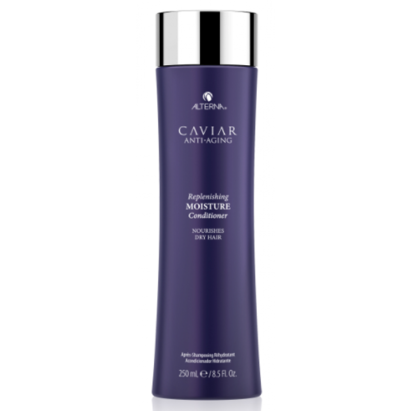 Кондиціонер для зволоження сухого волосся з екстрактом чорної ікри Alterna Caviar Anti-Aging Replenishing Moisture Conditioner, 250 мл Кондиціонер для зволоження сухого волосся з екстрактом чорної ікри Alterna Caviar Anti-Aging Replenishing Moisture Conditioner, 250 мл