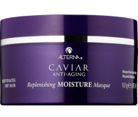 Зволожуюча маска для м'якості та блиску волосся з екстрактом чорної ікри Alterna Caviar Replenishing Moisture Masque, 487 мл