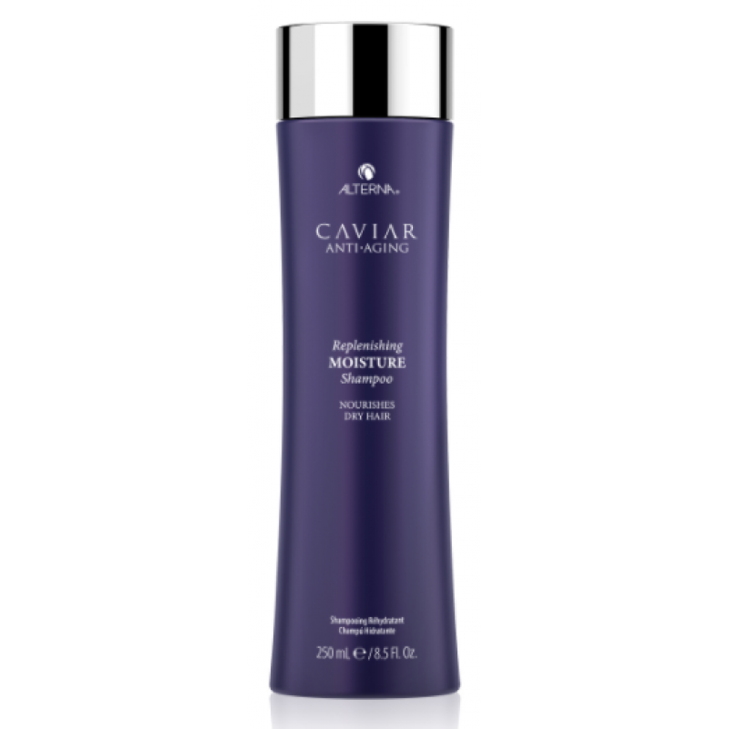 Безсульфатний шампунь для зволоження сухого волосся з екстрактом чорного Alterna Caviar Replenishing Moisture Shampoo, 250 мл Безсульфатний шампунь для зволоження сухого волосся з екстрактом чорного Alterna Caviar Replenishing Moisture Shampoo, 250 мл