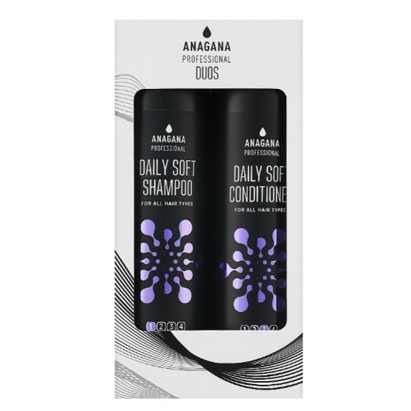 Набір Щоденний м'який для всіх типів волосся Anagana Professional Duos Daily Soft Набір Щоденний м'який для всіх типів волосся Anagana Professional Duos Daily Soft