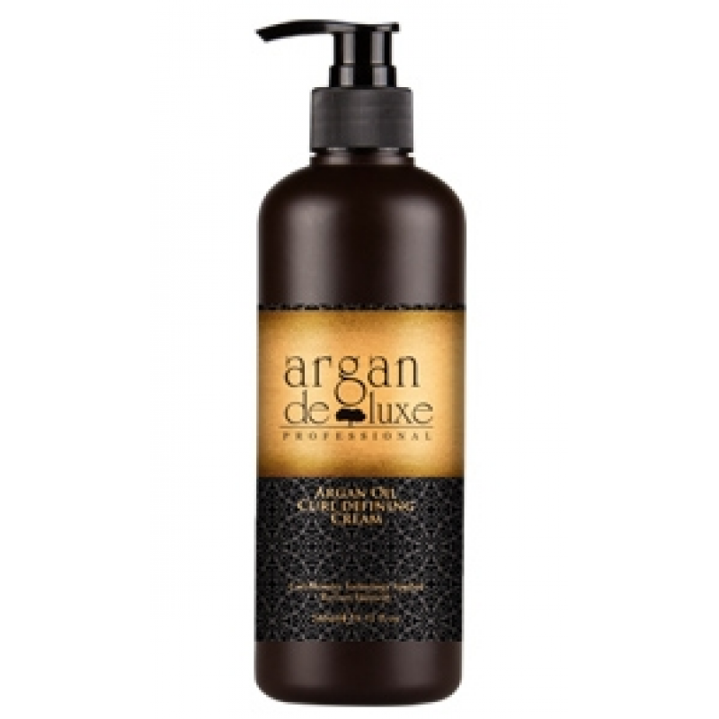 Відновлюючий крем для завитків з олією аргани Argan de Luxe Revitalizing cream curls with Argan oil, 240 мл Відновлюючий крем для завитків з олією аргани Argan de Luxe Revitalizing cream curls with Argan oil, 240 мл