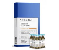 Антиоксидантна відбілююча сироватка з трьома формами вітаміну C Arkana C-Fusion Glow Shot 5 * 2.5 мл