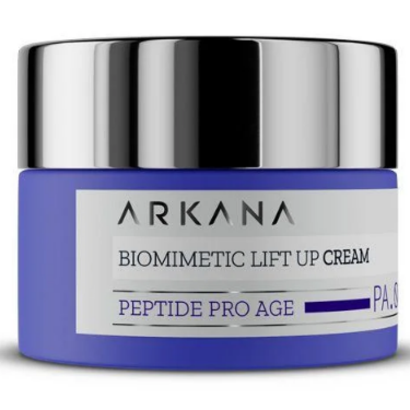 Біоміметичний денний крем з ефектом ліфтингу для обличчя та шиї Arkana Biomimetic Lift Up Cream, 50 мл Біоміметичний денний крем з ефектом ліфтингу для обличчя та шиї Arkana Biomimetic Lift Up Cream, 50 мл