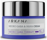 Нанокрем з ГАМК та NANA кислотою Arkana Neuro Gaba Nana Cream, 50 мл Нанокрем з ГАМК та NANA кислотою Arkana Neuro Gaba Nana Cream, 50 мл