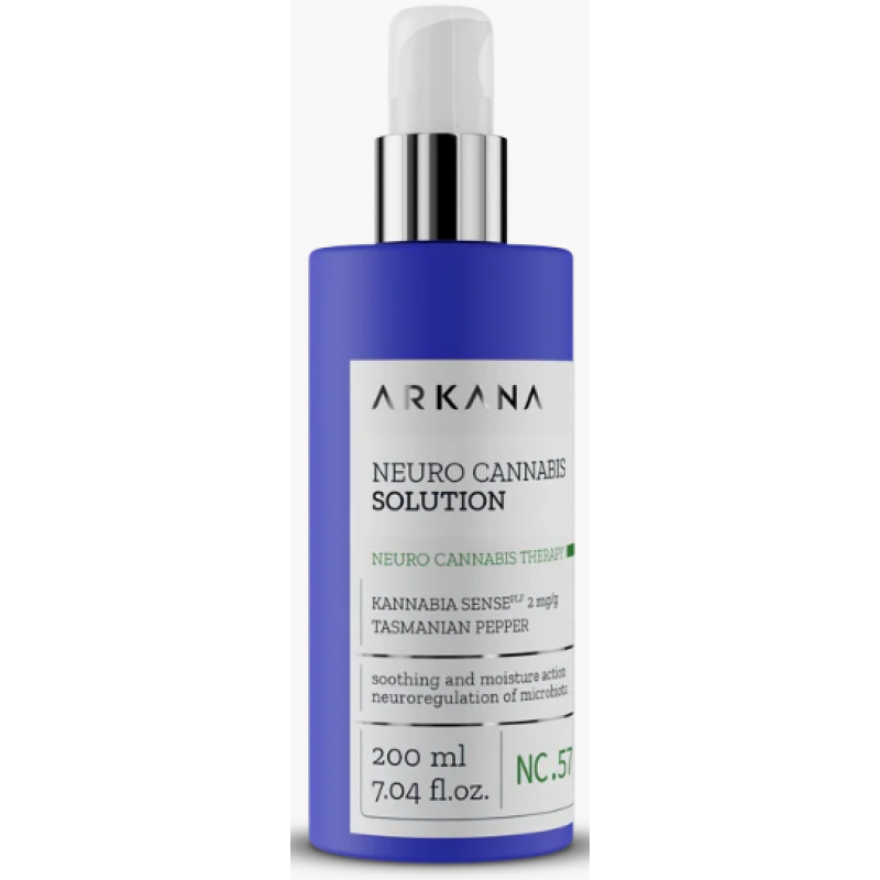 Лосьйон для шкіри, що потребує активного відновлення Arkana Neuro Cannabis Solution, 200 мл Лосьйон для шкіри, що потребує активного відновлення Arkana Neuro Cannabis Solution, 200 мл
