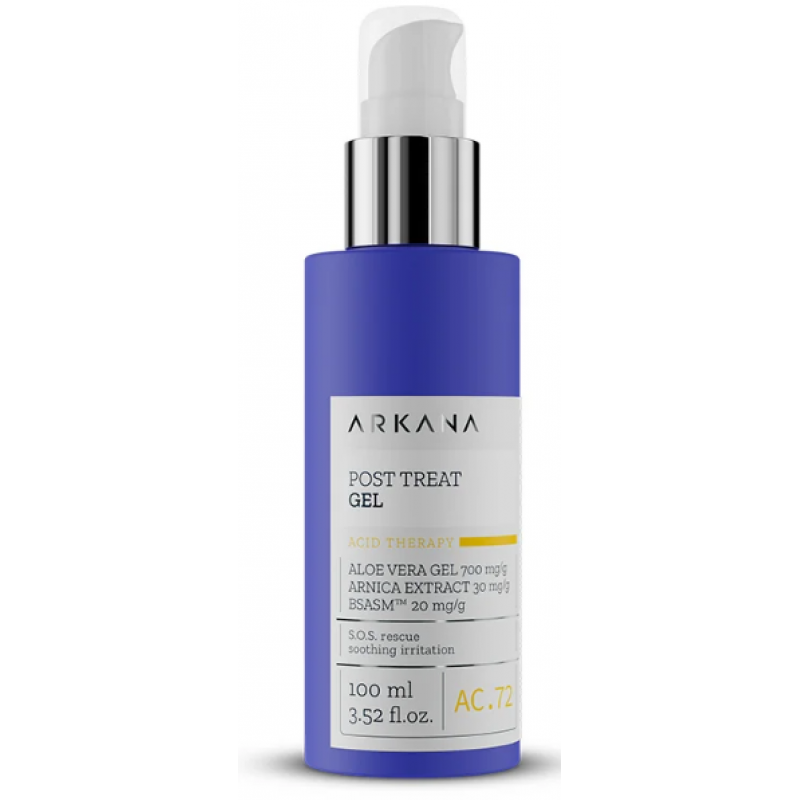 Загоювальний відновлюючий гель для обличчя Arkana Post Treat Gel, 100 мл Загоювальний відновлюючий гель для обличчя Arkana Post Treat Gel, 100 мл