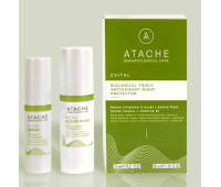 Високоінтенсивний нічний догляд Atache C Vital Biological Triple-Antioxidant Night Protector 30 мл + 15 мл