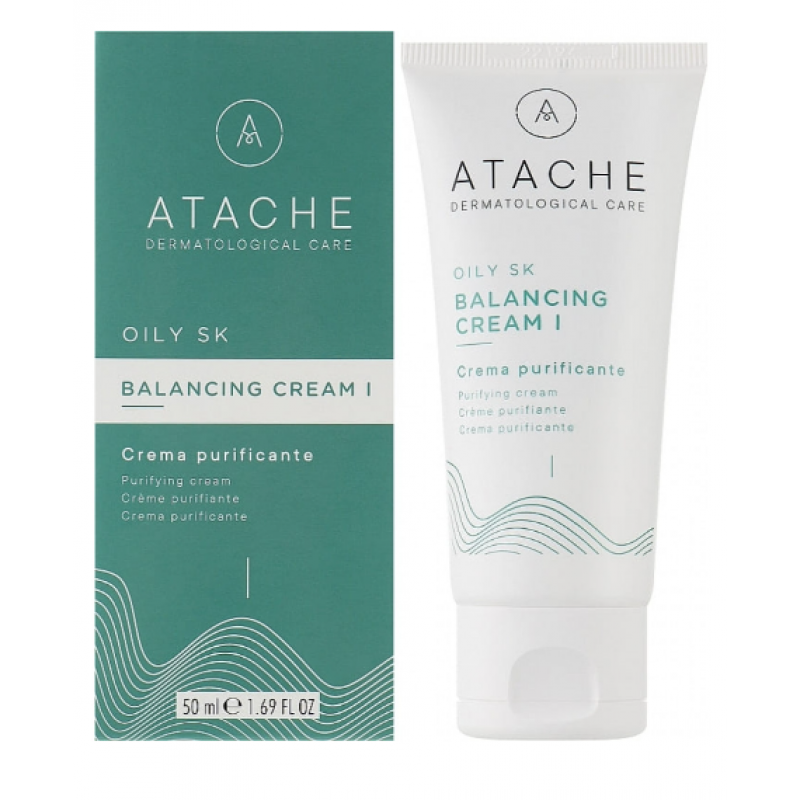 Балансуючий крем для шкіри акне - Atache Oily SK Balancing Cream I 50 мл Балансуючий крем для шкіри акне - Atache Oily SK Balancing Cream I 50 мл