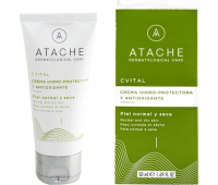 Гідрозахисний та антиоксидантний крем для нормальної та сухої шкіри Atache C Vital Cream Normal Dry Skin 50 мл