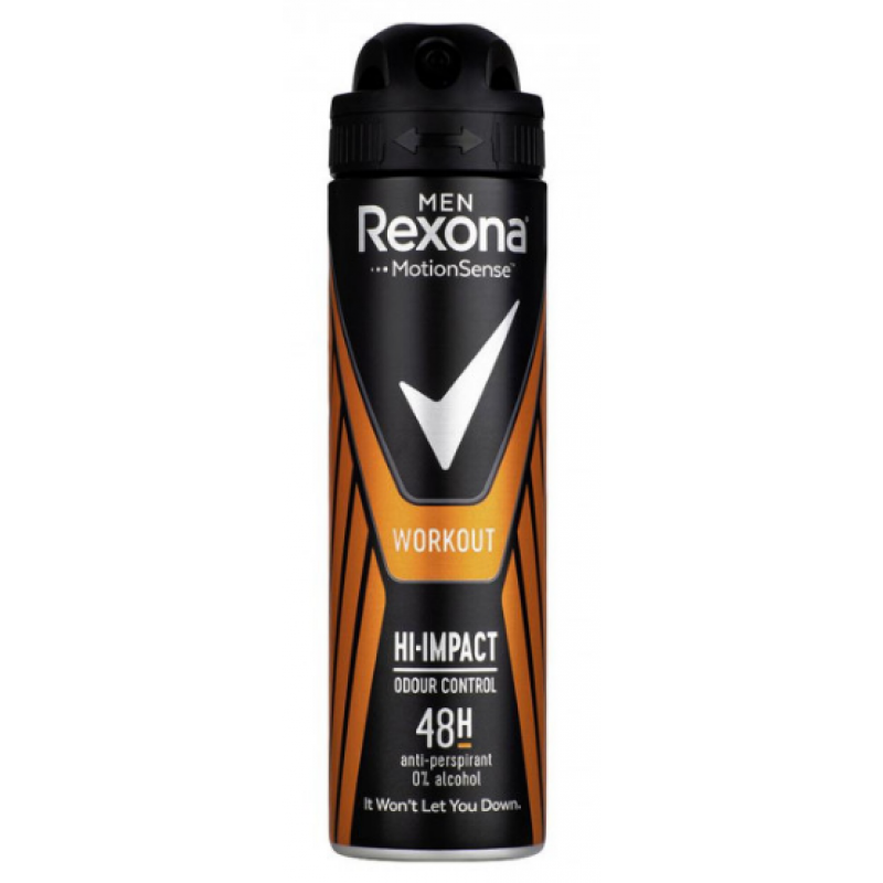 Дезодорант аерозольний Тренування Rexona Men Workout 150 мл Дезодорант аерозольний Тренування Rexona Men Workout 150 мл