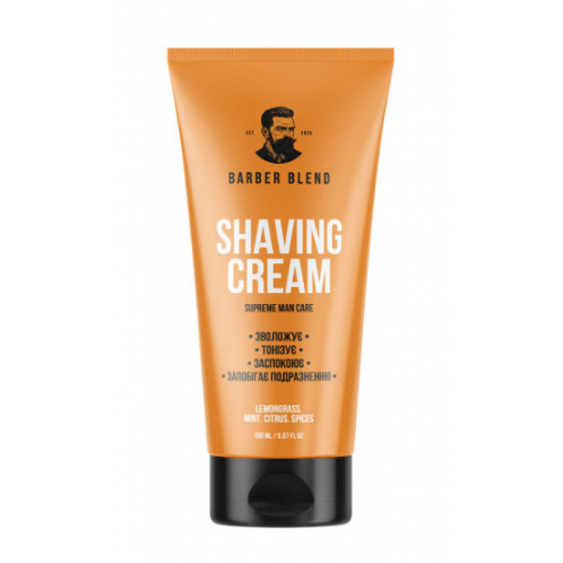BARBER BLEND Крем для гоління Shaving Cream, 150 мл BARBER BLEND Крем для гоління Shaving Cream, 150 мл