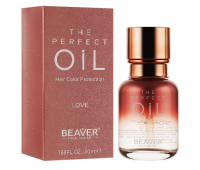 Олія для волосся парфумована для зволоження та захисту кольору Beaver Professional Expert Hydro The Perfect Oil Hair Color Protection Love, 50 мл