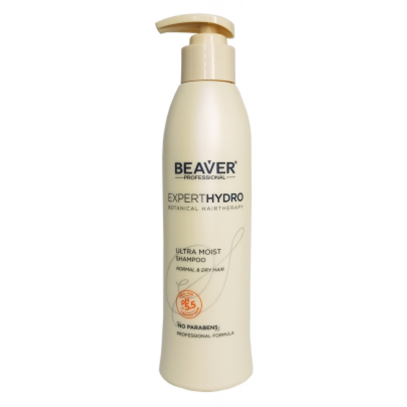 Ультразволожувальний шампунь для сухого волосся Beaver Professional Expert Hydro Ultra Moisture Shampoo Ультразволожувальний шампунь для сухого волосся Beaver Professional Expert Hydro Ultra Moisture Shampoo