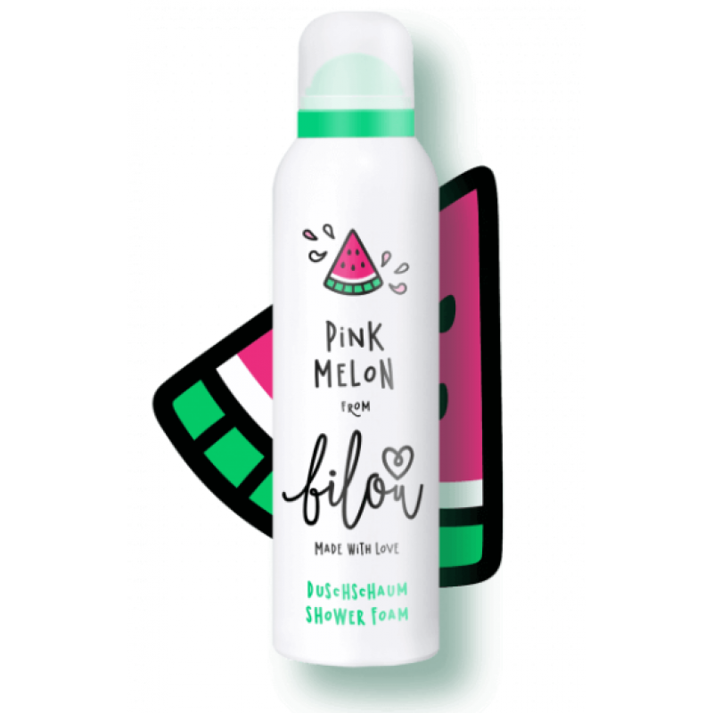 Пінка для душу рожева диня Bilou Pink Melon 200 мл Пінка для душу рожева диня Bilou Pink Melon 200 мл