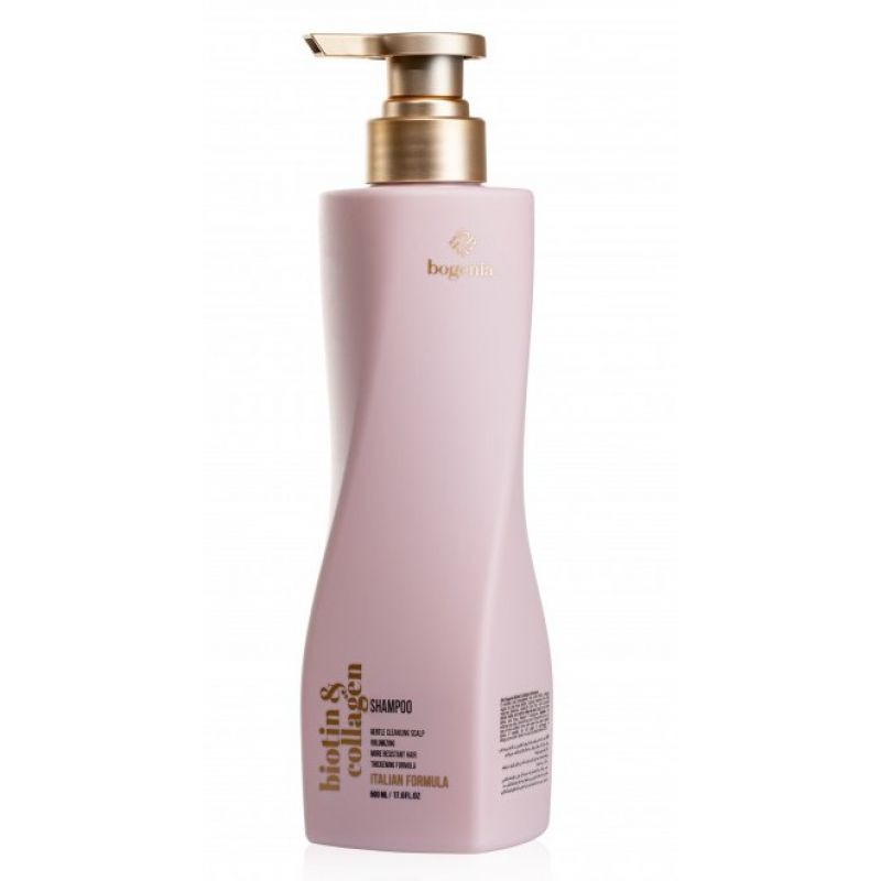 BOGENIA Шампунь для волосся Biotin & Collagen BG451 №001, 500 мл BOGENIA Шампунь для волосся Biotin & Collagen BG451 №001, 500 мл