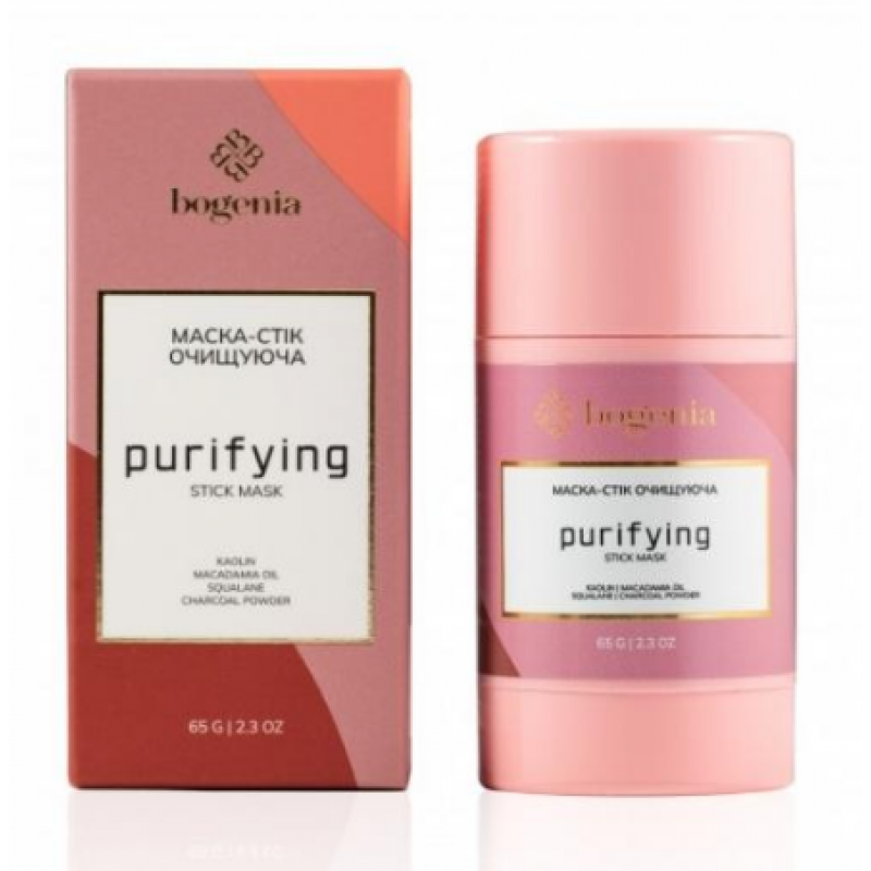 Маска-стік очищуюча для обличчя Purifying Stick Mask Bogenia BG437 №001 Маска-стік очищуюча для обличчя Purifying Stick Mask Bogenia BG437 №001