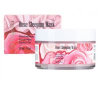 Нічна маска для обличчя Bogenia  Rose Sleeping Mask 120 мл