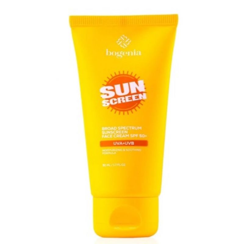 Сонцезахисний крем для обличчя Bogenia Multi Sun Gel-Cream SPF 50+, 50 мл Сонцезахисний крем для обличчя Bogenia Multi Sun Gel-Cream SPF 50+, 50 мл