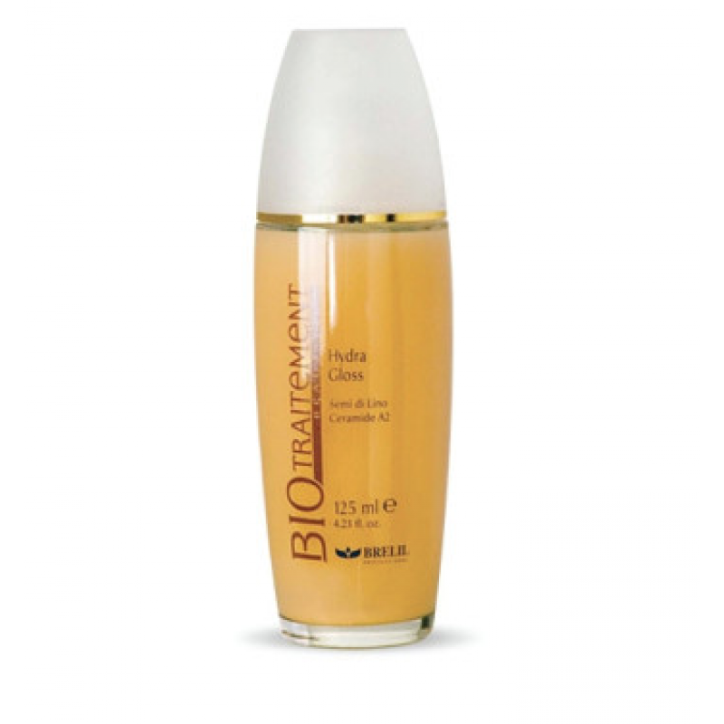 Зволожуюче молочко для волосся Brelil Bio Traitement Hydra Gloss 125 мл Зволожуюче молочко для волосся Brelil Bio Traitement Hydra Gloss 125 мл