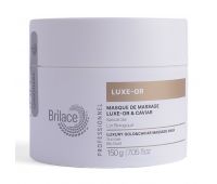 Масажна маска з золотом та чорною ікрою Brilace Luxury Gold Caviar massage mask 150 г