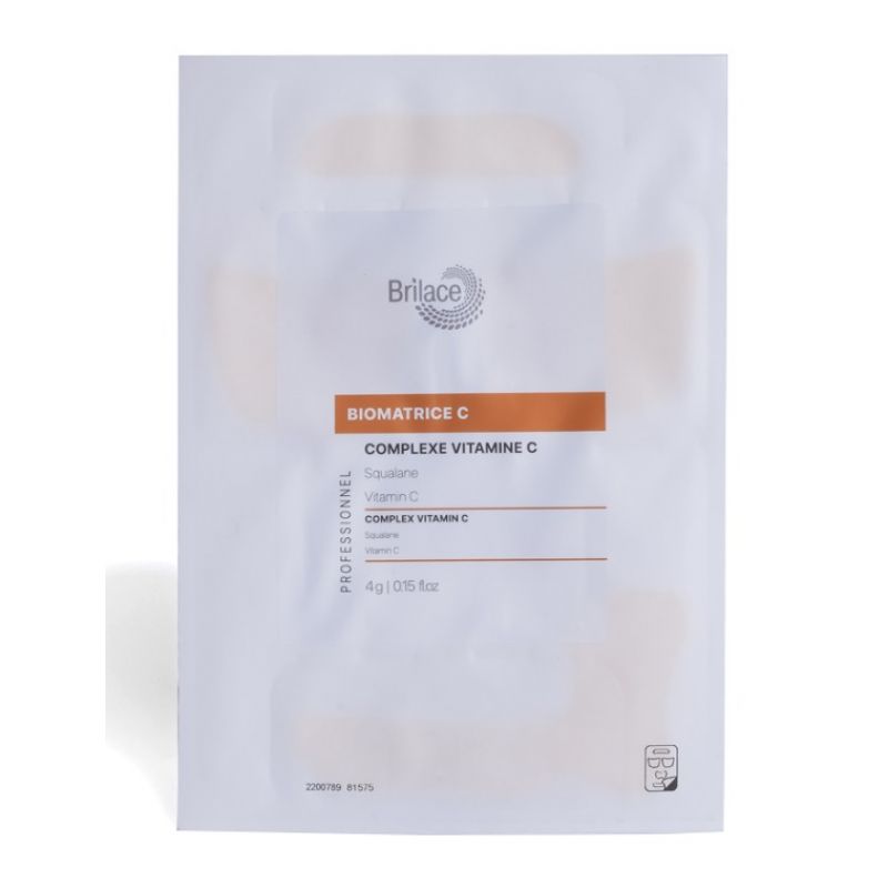 Патчі для обличчя з вітаміном С Brilace Complex Vitamin C 1 шт Патчі для обличчя з вітаміном С Brilace Complex Vitamin C 1 шт