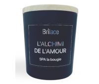 СПА свічка для масажу Алхімія кохання дерев'яна кришка Brilace SPA la bougie L'Alchimi de l'amour СПА свічка для масажу Алхімія кохання дерев'яна кришка Brilace SPA la bougie L'Alchimi de l'amour