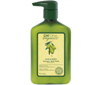 Шампунь для волосся та тіла з оливою CHI Olive Organics Hair and Body Shampoo 340 мл