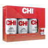 CHI Infra Home Support Kit - шампунь, маска, спрей-кондиціонер, шовк 