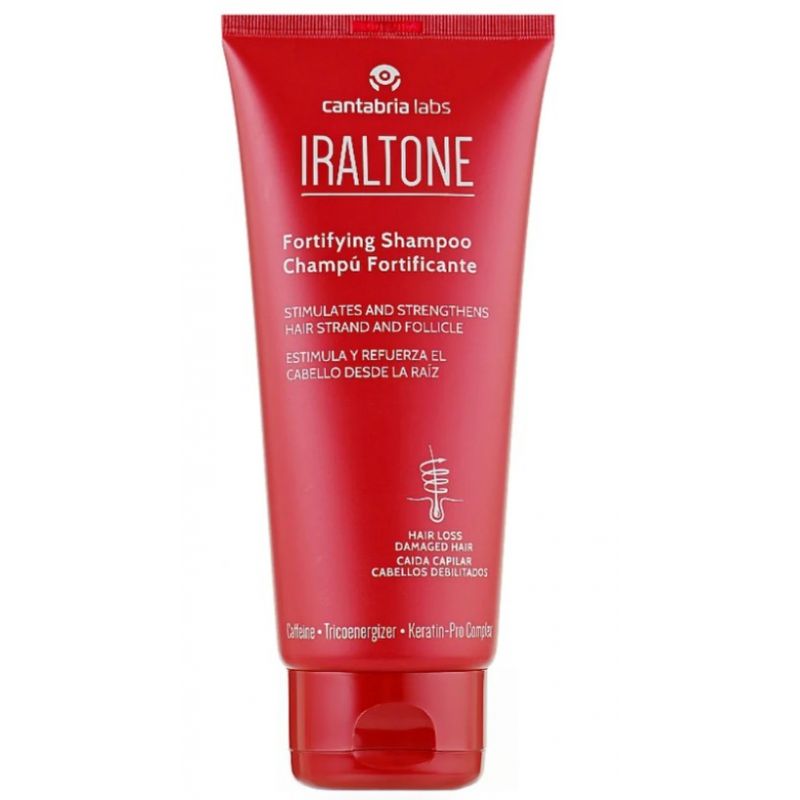 Шампунь, що зміцнює для стимуляції росту волосся Cantabria Labs Iraltone Fortifying Shampoo 200 мл Шампунь, що зміцнює для стимуляції росту волосся Cantabria Labs Iraltone Fortifying Shampoo 200 мл