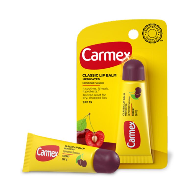 Бальзам для губ "Вишня" в тубе Carmex Lip Balm Tube Cherry SPF 15, 10 г Бальзам для губ "Вишня" в тубе Carmex Lip Balm Tube Cherry SPF 15, 10 г