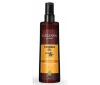 Олія для засмаги SPF 15+ Celenes Herbal Tanning Oil SPF 15+ 200 мл