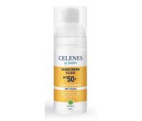 Сонцезахисний флюїд для обличчя Celenes Sunscreen Dry Touch Fluid SPF 50+ 50 мл