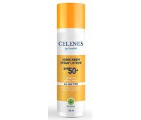 Сонцезахисний спрей-лосьйон для обличчя Celenes Sunscreen Spray Lotion SPF 50+ 150 мл Сонцезахисний спрей-лосьйон для обличчя Celenes Sunscreen Spray Lotion SPF 50+ 150 мл