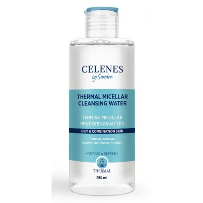 Термальна міцелярна вода для жирної та комбінованої шкіри Celenes Thermal Micellar Water 250 мл Термальна міцелярна вода для жирної та комбінованої шкіри Celenes Thermal Micellar Water 250 мл