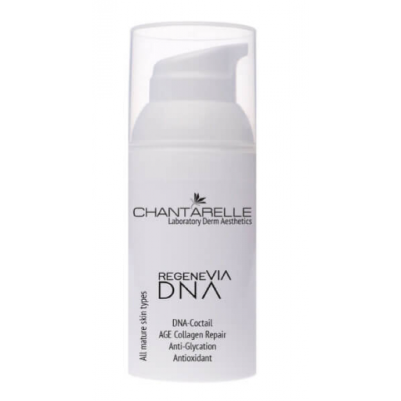ДНК-коктейль AGE регенерація колагену Chantarelle REGENEVIA DNA DNA-Коктейль AGE Collagen Repair Anti-Glycation Antioxidant 30 мл ДНК-коктейль AGE регенерація колагену Chantarelle REGENEVIA DNA DNA-Коктейль AGE Collagen Repair Anti-Glycation Antioxidant 30 мл