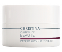 Інтенсивний нічний крем для оновлення Christina Chateau de Beaute Deep Beaute Night Cream, 50 мл Інтенсивний нічний крем для оновлення Christina Chateau de Beaute Deep Beaute Night Cream, 50 мл