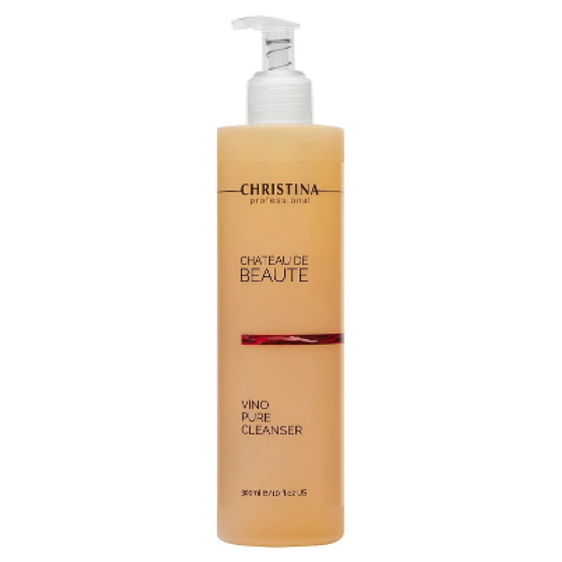 Очищуючий гель з виноградом для обличчя Christina Chateau de Beaute Vino Pure Cleanser, 300 мл Очищуючий гель з виноградом для обличчя Christina Chateau de Beaute Vino Pure Cleanser, 300 мл