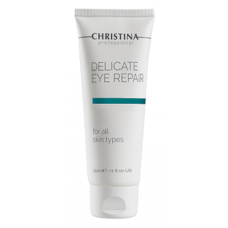 Делікатний крем для контуру очей для всіх типів шкіри Christina Delicate Eye Repair, 60 мл Делікатний крем для контуру очей для всіх типів шкіри Christina Delicate Eye Repair, 60 мл