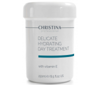 Делікатний зволожуючий денний лікувальний крем з вітаміном Е для нормальної та сухої шкіри Christina Delicate Hydrating Day Treatment, 250 мл Делікатний зволожуючий денний лікувальний крем з вітаміном Е для нормальної та сухої шкіри Christina Delicate Hydrating Day Treatment, 250 мл