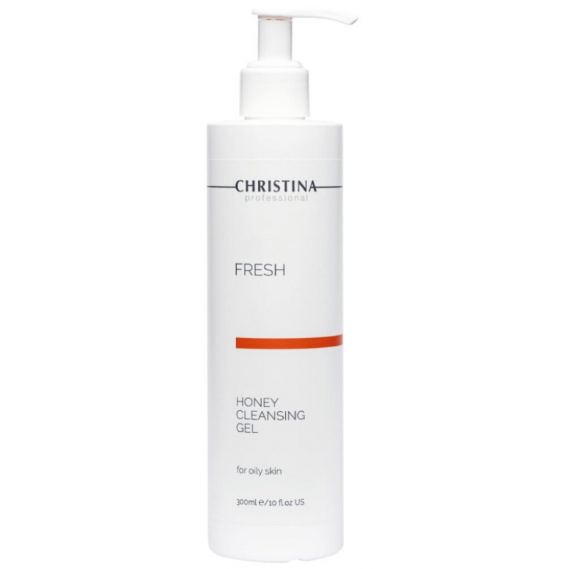 Медовий очищуючий гель для жирної шкіри обличчя Christina Fresh Honey Cleansing Gel, 300 мл Медовий очищуючий гель для жирної шкіри обличчя Christina Fresh Honey Cleansing Gel, 300 мл